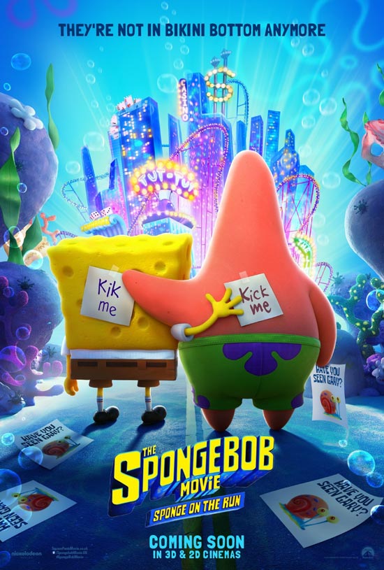 دانلود انیمیشن The SpongeBob Movie: Sponge On The Run 2020