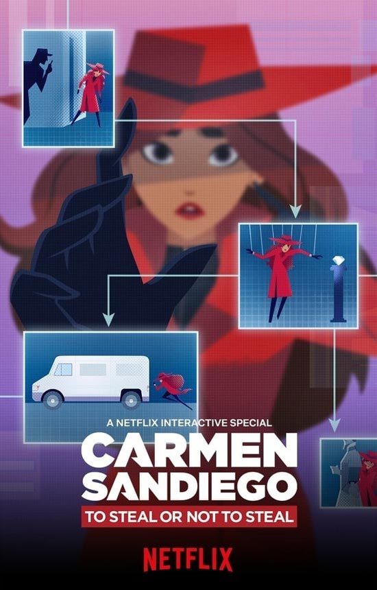 دانلود انیمیشن Carmen Sandiego: To Steal or Not to Steal 2020